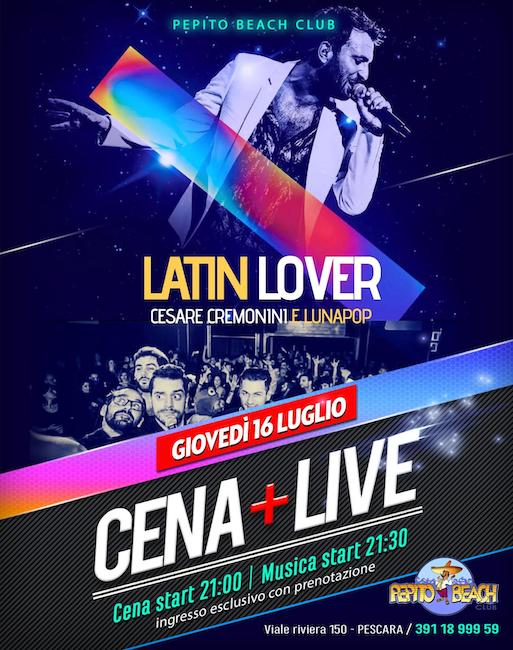 latin lover 16 luglio 2020