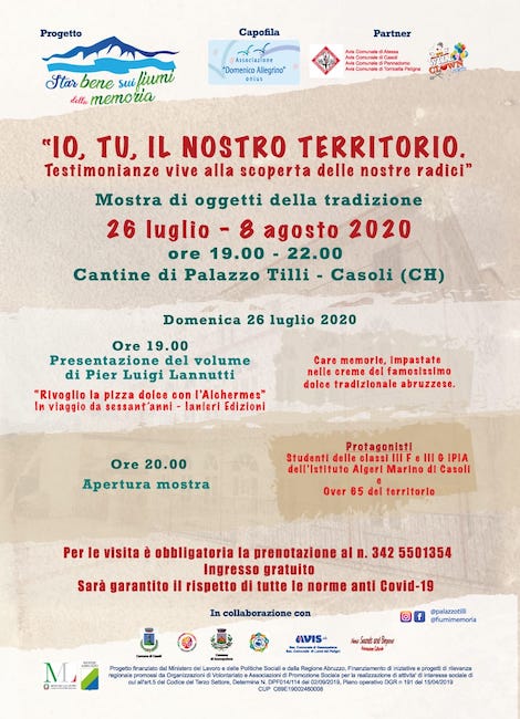 locandina mostra Io, tu, il nostro territorio
