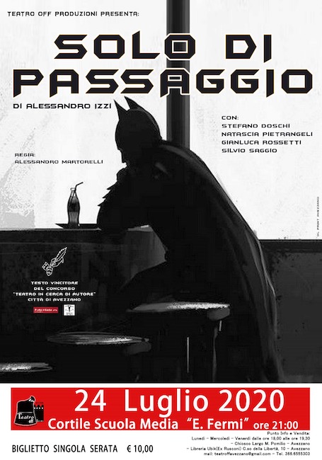 solo di passaggio teatro off limits