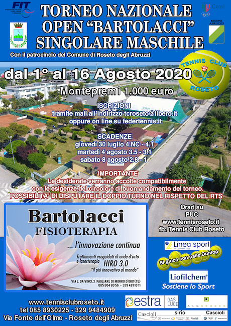 tennis open bartolacci 2020