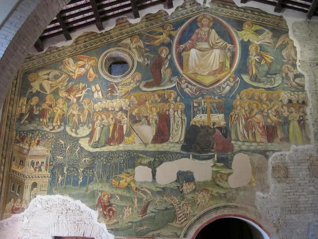 chiesa santa maria in piano loreto interno