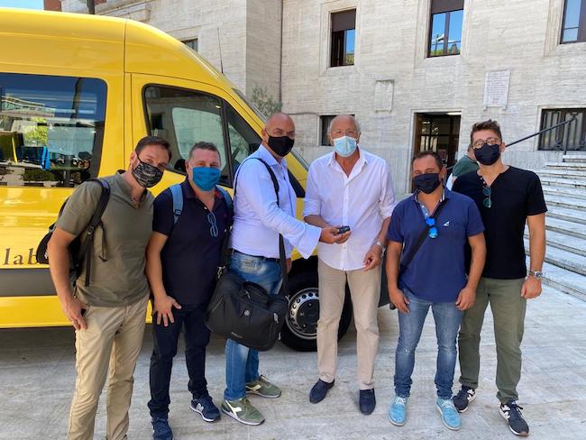 consegna chiavi scuolabus