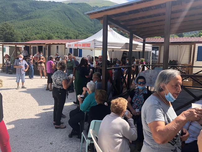 inaugurazione area di sosta