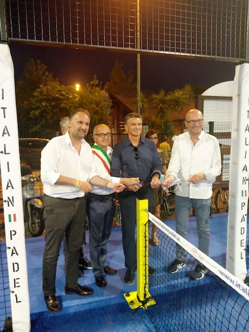 Circolo Tennis di Tortoreto, Liris inaugurazione del campo Padel