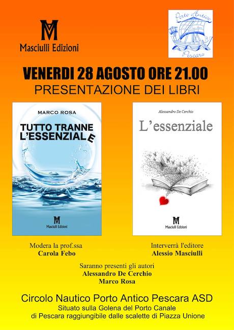 presentazione libri 28 agosto 2020