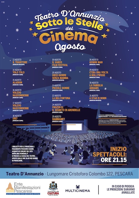 sotto le stelle agosto 2020