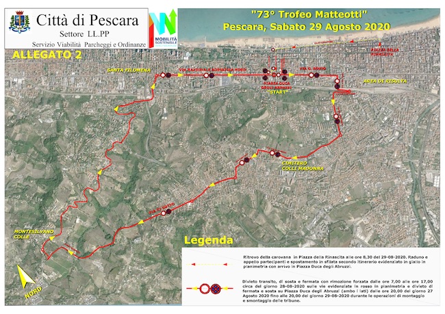 trofeo matteotti viabilità 2020