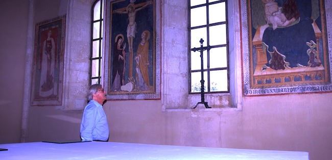 vittorio sgarbi a santa maria arabona