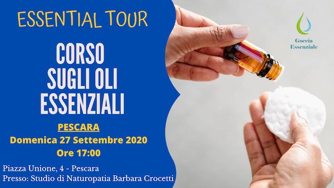 corso oli essenziali 27 settembre 2020