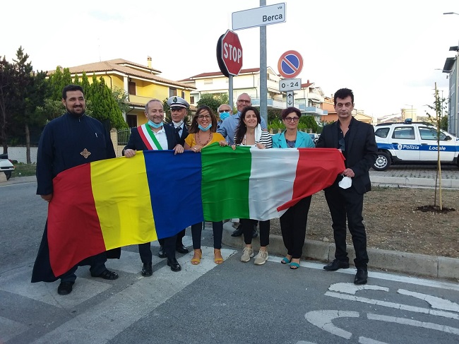 inaugurazione via berca spoltore