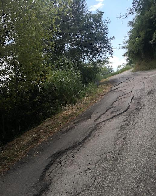 manoppello strada ammalorata