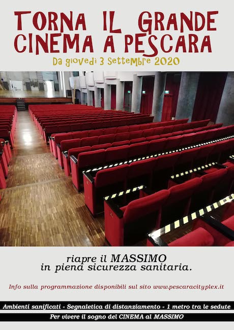 riapertura cinema massimo