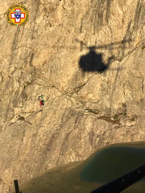 salvataggio con elicottero