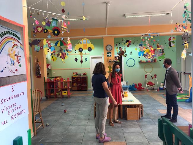 visita asilo comunale arcobaleno