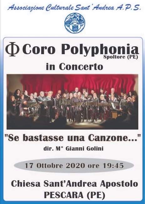 coro polyphonia spoltore 17 ottobre 2020