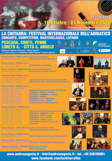The Guitar: International Adriatic festival 2020