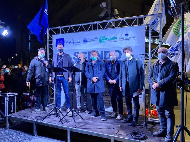 manifestazione pescara