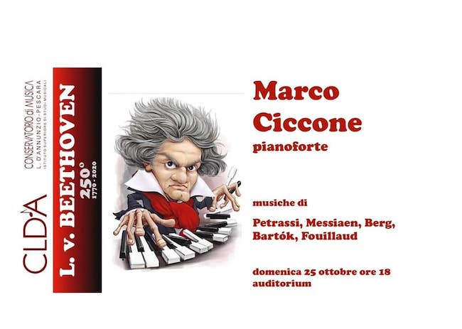 marco ciccone concerto 25 ottobre 2020