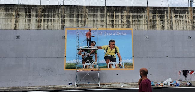murales giro d'italia