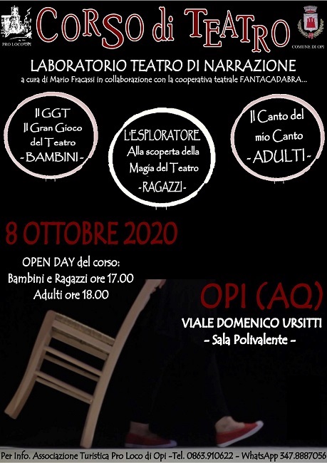 scuola teatro opi