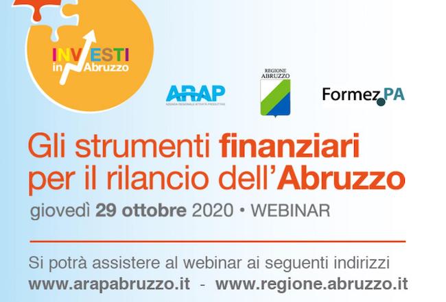 webinar regione 29 ottobre 2020