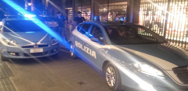 polizia notte Pescara