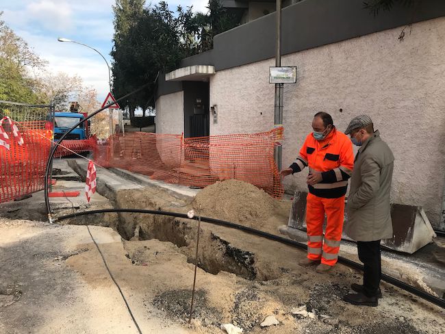 sopralluogo sindaco via arenazze