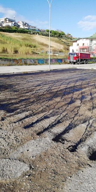 asflato piazza dalla chiesa