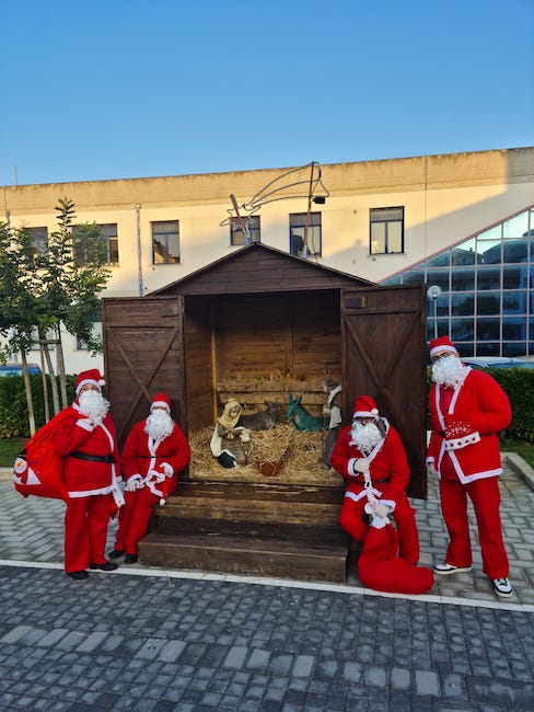 babbo natale all'annunziata