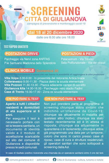 campagna screening giulianova