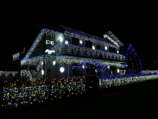 casa luci natale manoppello