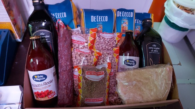 pacco alimentare asp