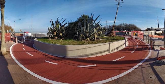 Pescara pista ciclabile Madonnina