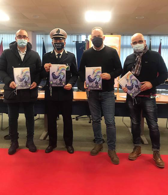 presentazione calendario polizia 2021