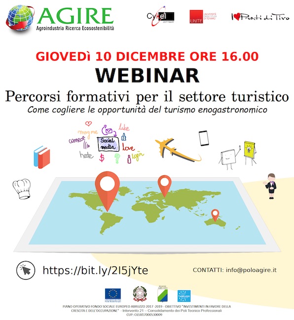 webinar turismo 10 dicembre 2020