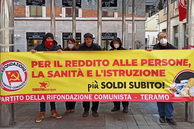 Presidio Rifondazione Comunista sabato 23 gennaio 2021 Teramo web (1)