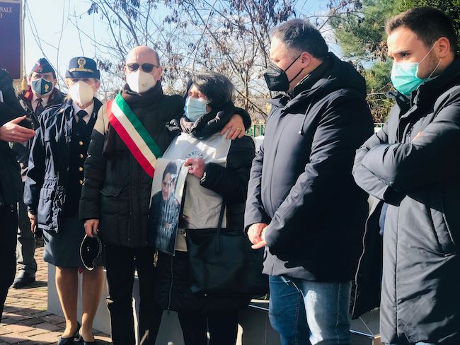 sindaco e famiiglia di michelangelo