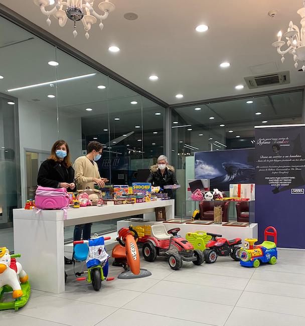 foto befana tricolore