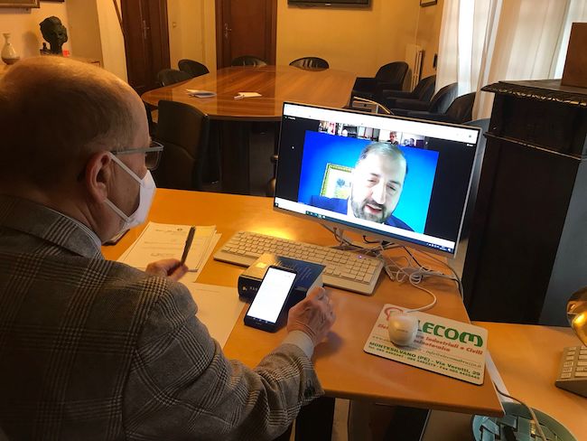 incontro online sindaco
