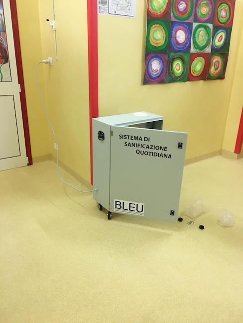 macchina sanificazione