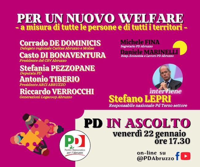 nuovo welfare 22 gennaio 2021