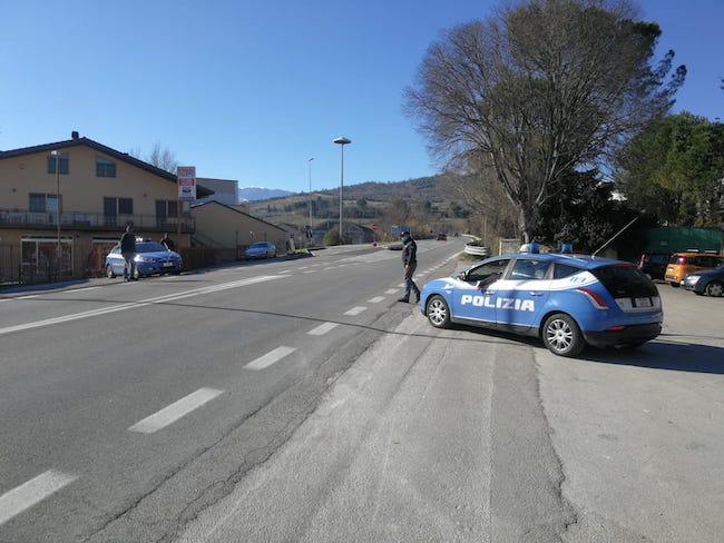 controlli polizia scafa