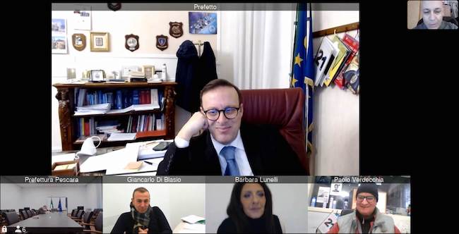 incontro confartigianato-prefetto pescara