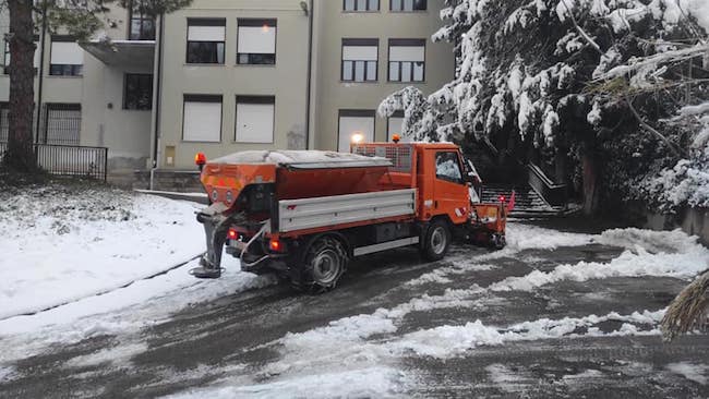 pulizia neve chieti