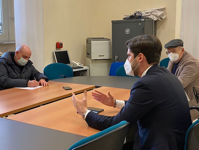 riunione mercato coperto Chieti