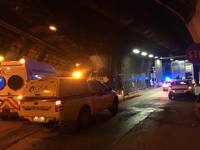 incidente traforo gran sasso