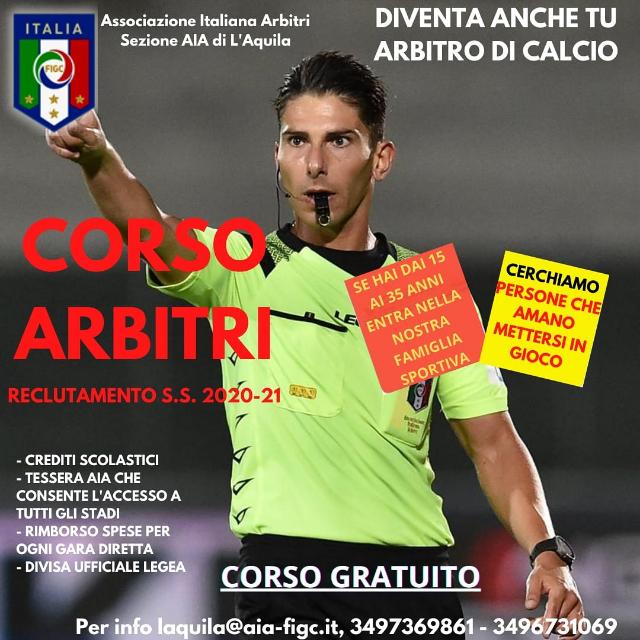 locandina corso arbitri