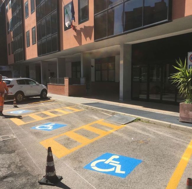 parcheggi disabili chieti