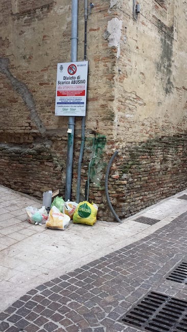 rifiuti abbandonati chieti