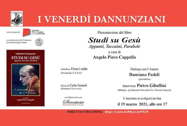 d'annunzio Studi su Gesù